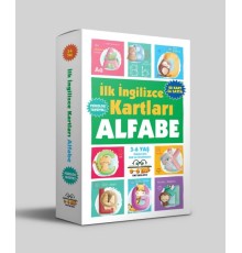 İlk İngilizce Kartları - Alfabe (3-6 Yaş)