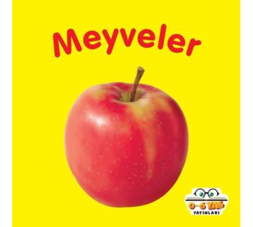Meyveler - Mini Karton Kitaplar