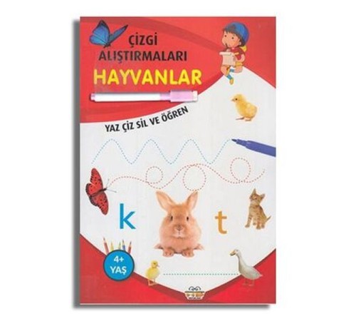 Çizgi Alıştırmaları Hayvanlar Çizgi Alıştırmaları Hayvanlar