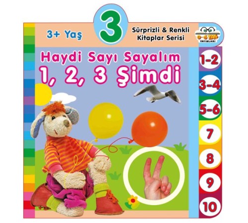 Haydi Sayı Sayalım 1,2,3 Şimdi (3+Yaş) Haydi Sayı Sayalım 1,2,3 Şimdi (3+Yaş)