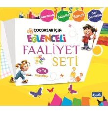 Eğlenceli Faaliyet Seti - Sarı Kitap - 3+ Yaş
