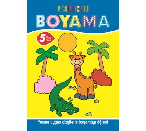 Eğlenceli Boyama - 5 Yaş Üstü 4’lü Pastel Boya Hediyeli