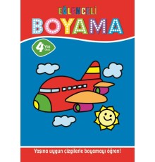 Eğlenceli Boyama - 4 Yaş Üstü 4’lü Pastel Boya Hediyeli