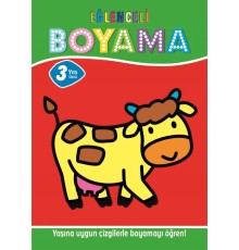 Eğlenceli Boyama - 3 Yaş Üstü 4’lü Pastel Boya Hediyeli