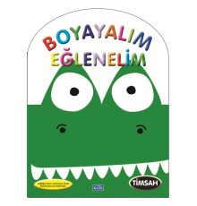 Boyayalım Eğlenelim Timsah