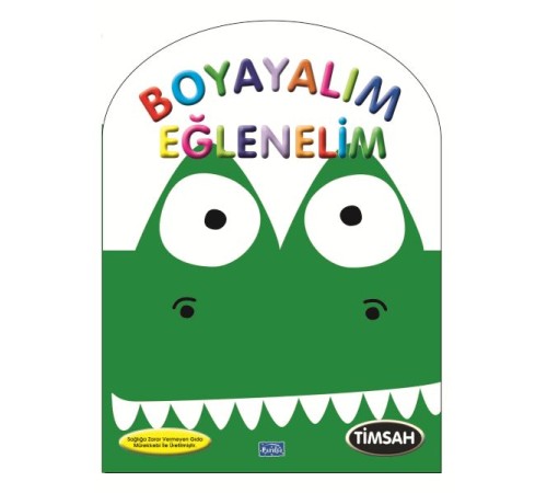 Boyayalım Eğlenelim Timsah