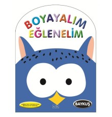 Boyayalım Eğlenelim Baykuş