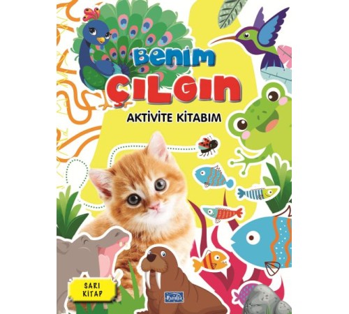 Benim Çılgın Aktivite Kitabım Sarı Kitap