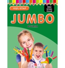 Jumbo Boyama Yeşil Kitap