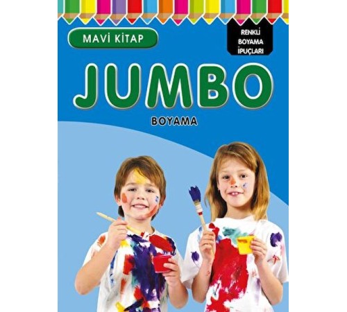 Jumbo Boyama Mavi Kitap Jumbo Boyama Mavi Kitap