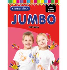 Jumbo Boyama Kırmızı Kitap