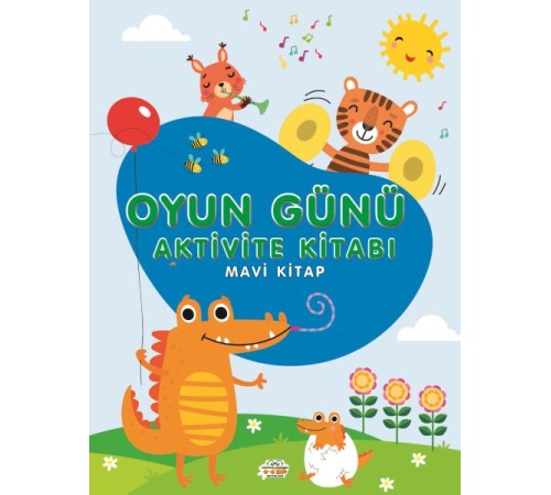 Oyun Günü Aktivite Kitabı Mavi Kitap