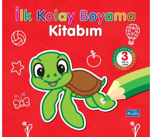 İlk Kolay Boyama Kitabım – 3 Yaş Üzeri