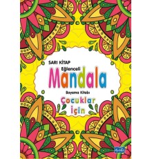 Çocuklar İçin Mandala Sarı