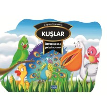 Örneklerle Şekilli Boyama - Kuşlar