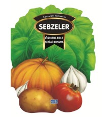 Örneklerle Şekilli Boyama – Sebzeler