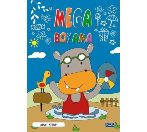 Mega Boyama Mavil Kitap Mega Boyama Mavil Kitap