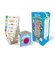 İngilizce Destekli Bilgi Dolu Minik Kütüphanem - 9 Kitap Mavi Kutu
