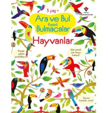 Ara Ve Bul Resimli Bulmacalar - Hayvanlar