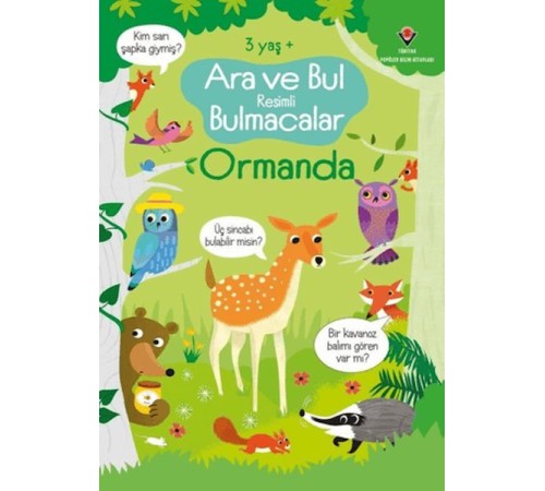 Ara Ve Bul Resimli Bulmacalar - Ormanda Ara Ve Bul Resimli Bulmacalar - Ormanda