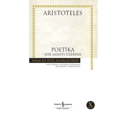 Poetika - Şiir Sanatı Üstüne - Hasan Ali Yücel Klasikleri