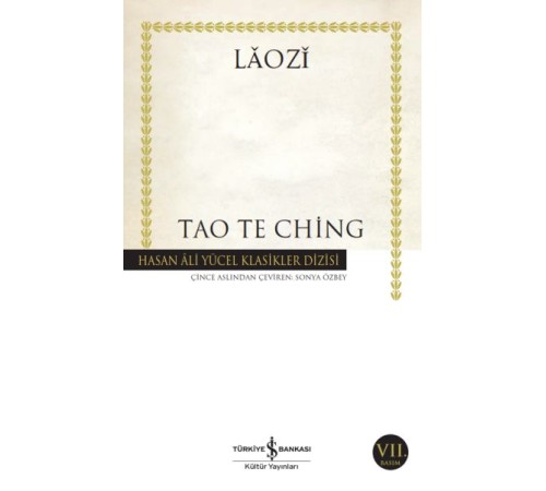 Tao Te Ching - Hasan Ali Yücel Klasikleri