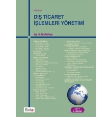 Dış Ticaret İşlemleri Yönetimi