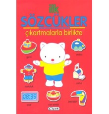 İlk Sözcükler - Çıkartmalarla Birlikte Kırmızı