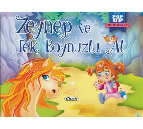 Pop-Up Mini Tek Boynuzlu At - Zeynep Ve Tek Boynuzlu At