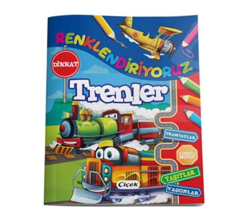 Renklendiriyoruz - Trenler