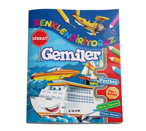 Renklendiriyoruz - Gemiler