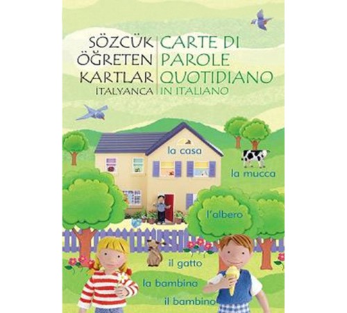Sözcük Öğreten Kartlar - İtalyanca