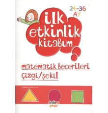 İlk Etkinlik Kitabım / Düşünme Matematik Şekil (24-36)