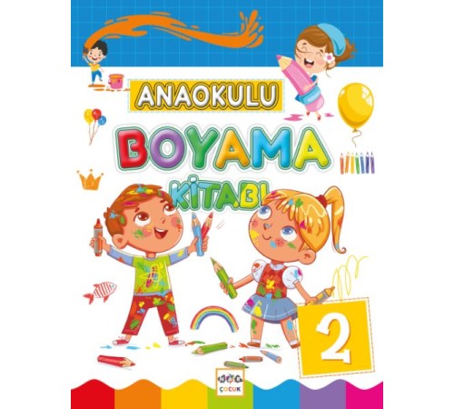 Anaokulu Boyama Kitabı - 2 Anaokulu Boyama Kitabı - 2