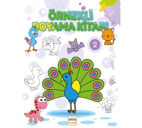 Örneklerle Boyama Kitabı - 2 Örneklerle Boyama Kitabı - 2