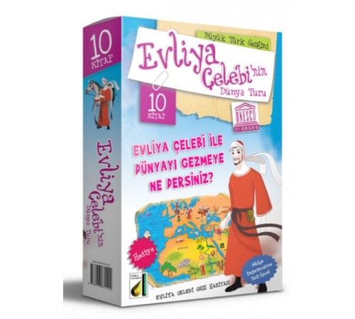 Büyük Türk Gezgini Evliya Çelebinin Dünya Turu (10 Kitap Takım)