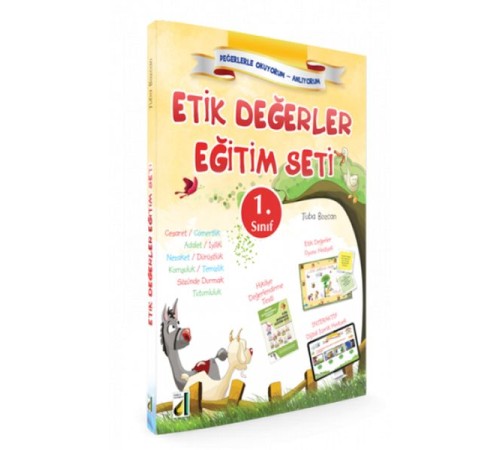 Damla 1.Sınıf Etik Değerler Eğitim Seti