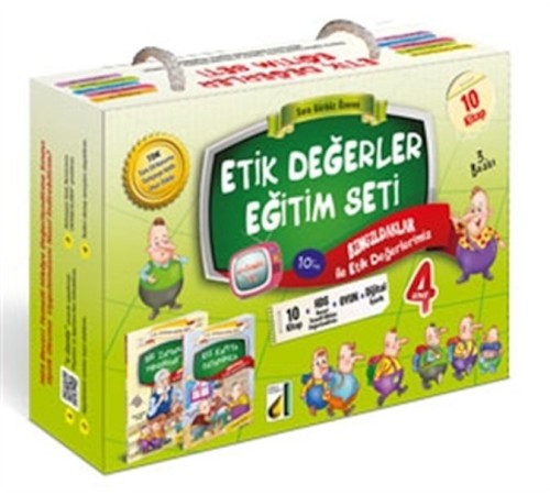 Bıngıldaklar İle Etik Değerlerimiz (10 Kitap Set)