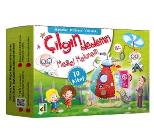 Çılgın Dedemin Masal Makinesi (10 Kitap)