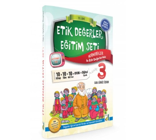 Damla 3. Sınıf Etik Değerler Eğitim Seti