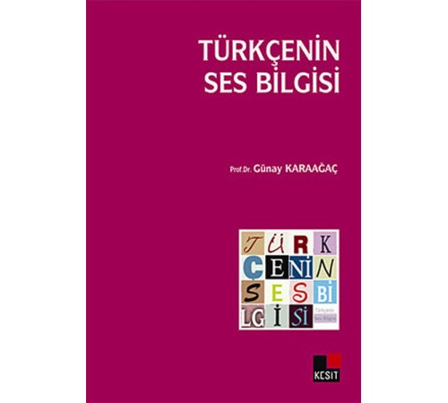 Türkçenin Ses Bilgisi