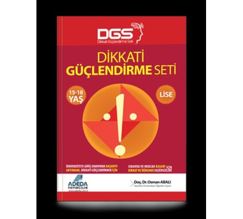 Dikkati Güçlendirme Seti Lise 15-18 Yaş