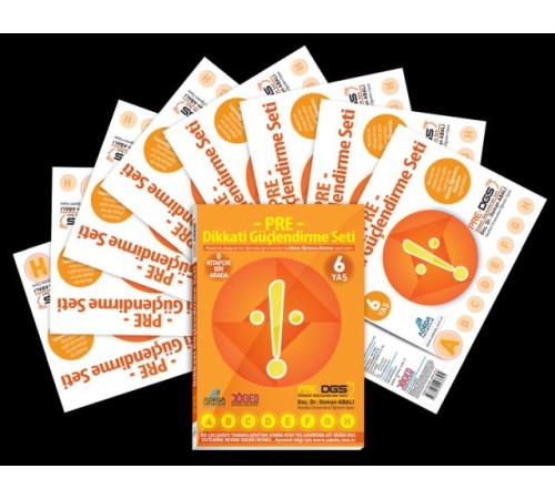 Pre Dikkati Güçlendirme Seti – Anasınıfı – 6 Yaş