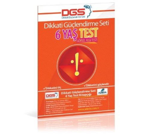 Dikkati Güçlendirme Seti 6 Yaş Test