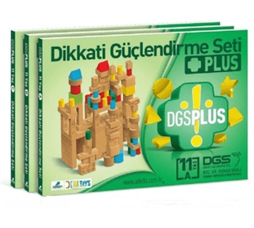 Dikkati Güçlendirme Seti Plus 11 Yaş Kitap Dikkati Güçlendirme Seti Plus 11 Yaş Kitap