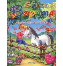 Süper Boyama  Atlar Ve Midilliler