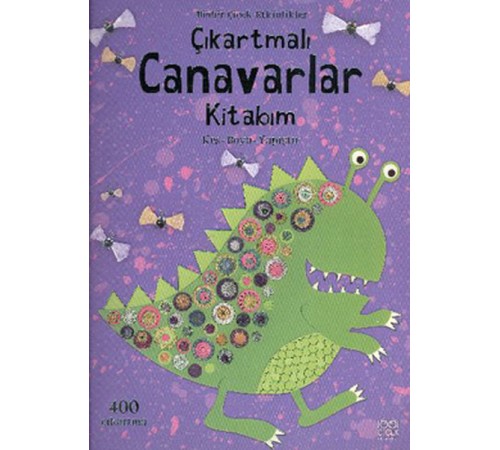 Çıkartmalı Canavarlar Kitabım