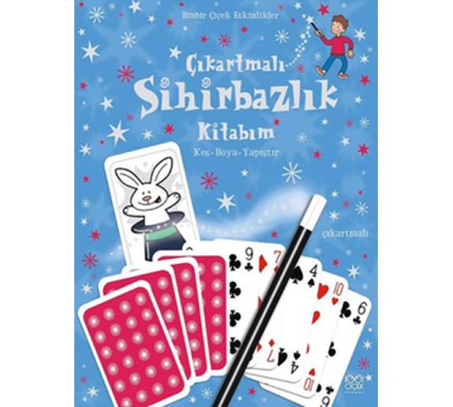Çıkartmalı Sihirbazlık Kitabım / Kes -Boya - Yapıştır Çıkartmalı Sihirbazlık Kitabım / Kes -Boya - Yapıştır