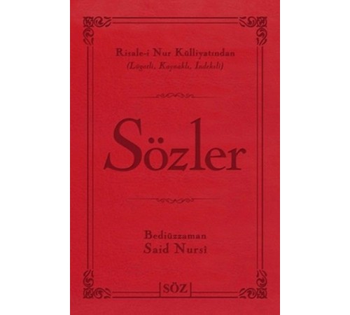 Sözler (Çanta Boy) Sözler (Çanta Boy)
