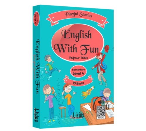 English With Fun Level 4 - 10 Kitap - Playful Stories